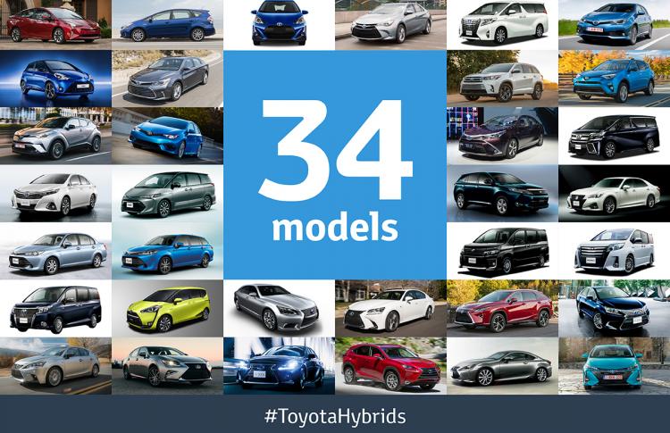 Toyota global hybrids sales surpass 10 million | arcien
