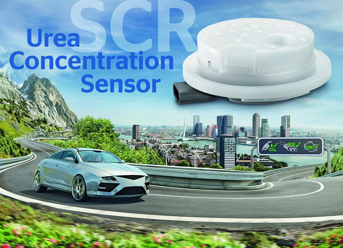 Continental urea sensor helps to make diesel engines cleaner