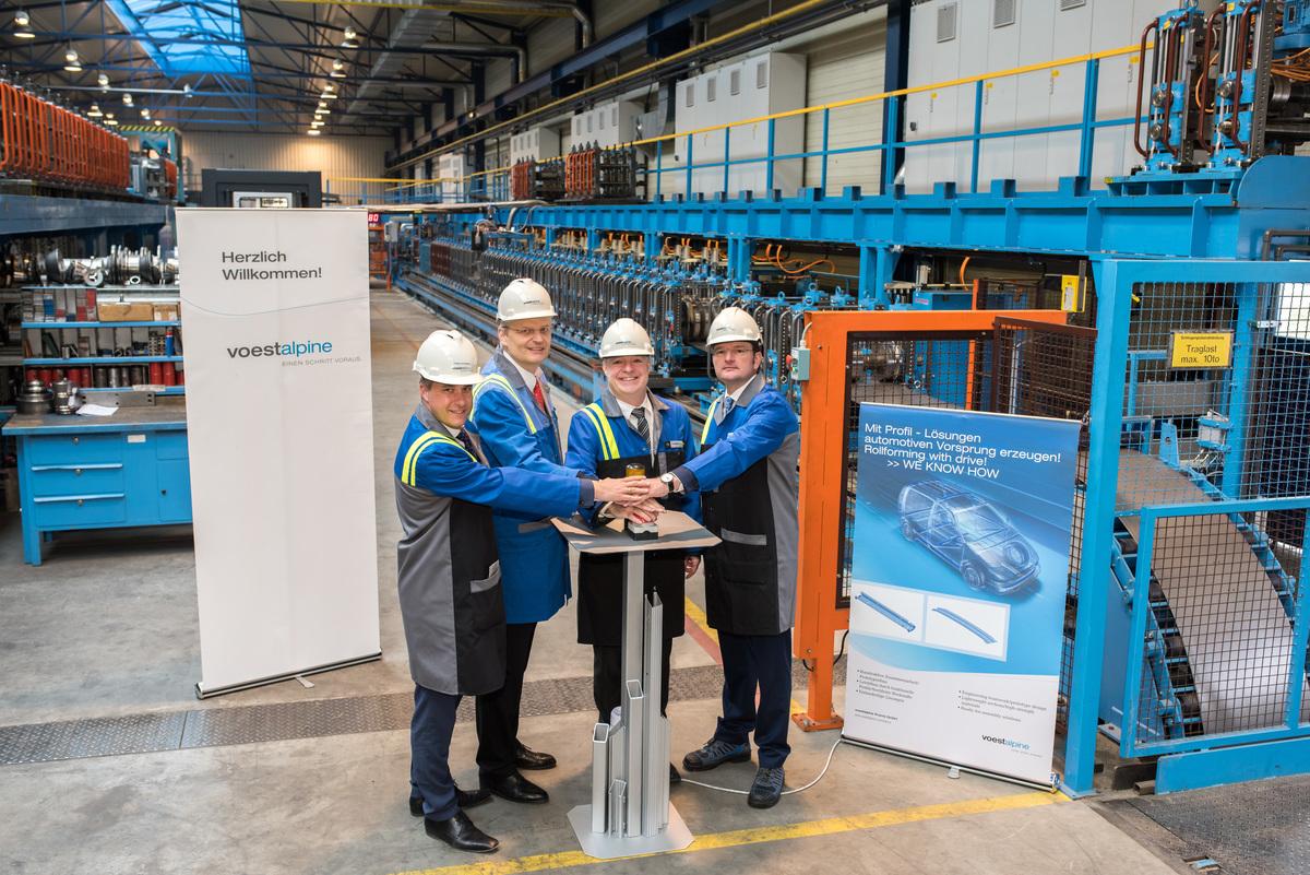 Europe's most advanced special profiling line goes into operation at voestalpine in Krems