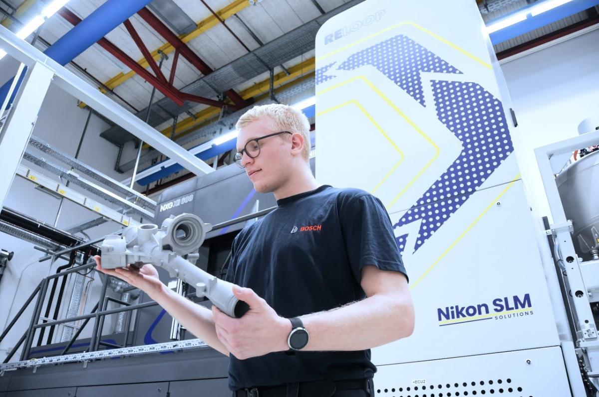 Bosch Invests Millions in Cutting-Edge Metal 3D Printing Facility